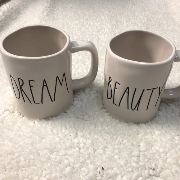 Rae Dunn Other - Bundle of 2 RAE DUNN mugs, Beauty and Dream